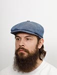 Кепка STETSON арт. 6873103 HATTERAS LINEN (голубой)
